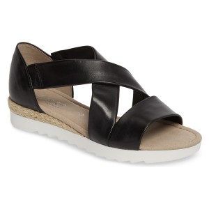 gabor cross strap sandal