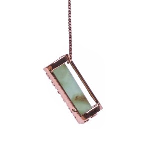 コングス レディース ネックレス・チョーカー・ペンダントトップ アクセサリー Congs Hope & Joy Chrysoprase Barrel Pendant Necklace R
