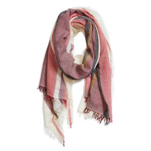 Fair Isle Scarf Pink Multi マフラー・スカーフ・ストール アーバンアウトフィッターズ