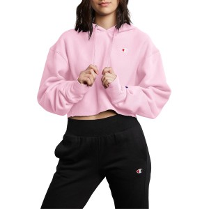 pink candy champion hoodie