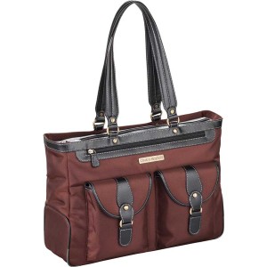 クラークアンドメイフィールド レディース ハンドバッグ バッグ Marquam Metro Laptop Handbag 18.4" Bordeaux Brown
