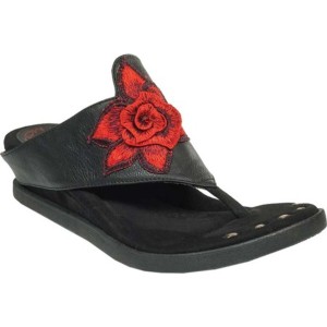 モッドゾリ レディース サンダル シューズ Sasha Thong Sandal Black/Beige Reversible