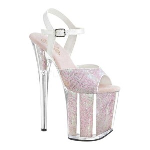 プリーザー レディース サンダル シューズ Flamingo 810G Ankle Strap Sandal Opal Glitter/Opal Glitter Synthetic