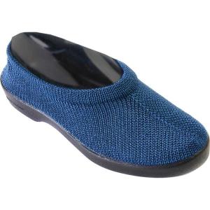 アルコペディコ レディース スニーカー シューズ Sec Slip On Sneaker Denim Nylon Knit