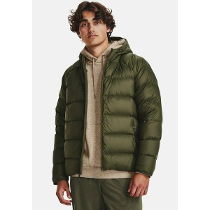 アンダーアーマー メンズ ジャケット＆ブルゾン アウター STRM - Down jacket - marine od green marine od green/green