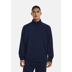 アンダーアーマー メンズ パーカー・スウェットシャツ アウター 1/4 ZIP - Sweatshirt - midnight navy midnight navy /blue