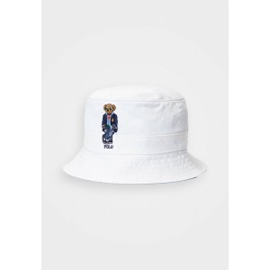 ラルフローレン メンズ 帽子 アクセサリー BUCKET HAT - Hat - white white