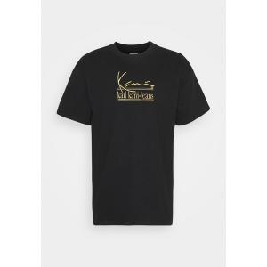 カール カナイ メンズ Tシャツ トップス SIGNATURE TEE UNISEX - Print T-shirt - black black