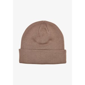 カール カナイ メンズ 帽子 アクセサリー SIGNATURE BEANIE UNISEX - Beanie - dark taupe dark taupe/taupe