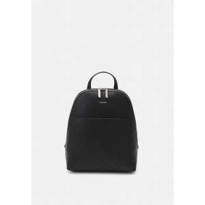 カルバンクライン レディース バックパック・リュックサック バッグ MUST DOME BACKPACK MONO - Rucksack - black mono black mono/black