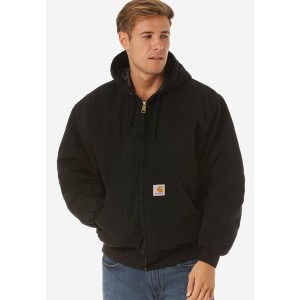 カーハート メンズ コート アウター ACTIVE JACKET - Light jacket - black black