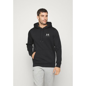 アンダーアーマー メンズ パーカー・スウェットシャツ アウター ESSENTIAL  - Hoodie - black/white black/white/black