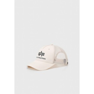 アルファインダストリーズ メンズ 帽子 アクセサリー BASIC TRUCKER UNISEX - Cap - jet stream jet stream/off-white