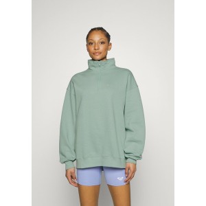 ロキシー レディース パーカー・スウェットシャツ アウター ESSENTIAL ENERGY HALF ZIP - Sweatshirt - blue surf blue surf/light blue