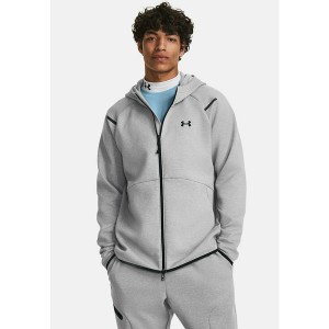 アンダーアーマー メンズ パーカー・スウェットシャツ アウター TOPS UA UNSTOPPABLE FLC FZ - Fleece jacket - mod gray (011) mod gray
