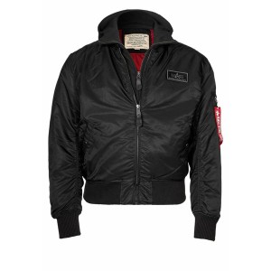 アルファインダストリーズ メンズ コート アウター MA-1 D-TEC - Light jacket - black black