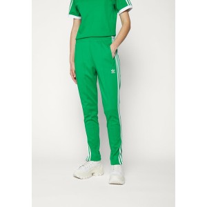 アディダスオリジナルス レディース カジュアルパンツ ボトムス CLASSIC TRACKPANT OPEN HEM - Tracksuit bottoms - green green