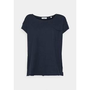 マルコポーロ デニム レディース Tシャツ トップス SHORT SLEEVE CHEST POCKET - Basic T-shirt - scandinavian blue scandinavian blue/