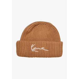 カール カナイ レディース 帽子 アクセサリー FISHERMAN  - Beanie - brown brown