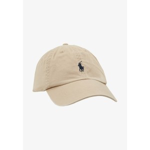 ラルフローレン レディース 帽子 アクセサリー COTTON CHINO BASEBALL CAP - Cap - beige/blue beige/blue/beige