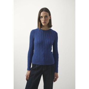 ラルフローレン レディース パーカー・スウェットシャツ アウター JULIANNA LONG SLEEVE - Jumper - blue blue