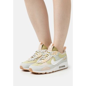 ナイキ レディース スニーカー シューズ AIR MAX 90 FUTURA - Trainers - buff gold/summit white/light silver/sanddrift/white/sesame 