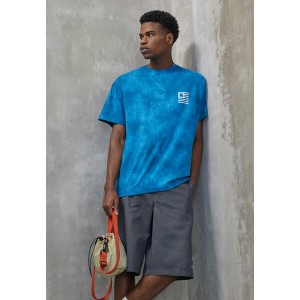 カーハート メンズ Tシャツ トップス CHROMO - Print T-shirt - amalfi amalfi/blue