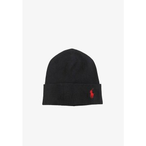 ラルフローレン レディース 帽子 アクセサリー Beanie - black black