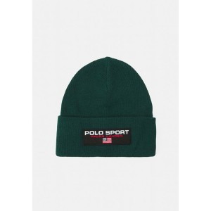 ラルフローレン メンズ 帽子 アクセサリー BEANIE HAT COLD WEATHER UNISEX - Beanie - kelly green kelly green/dark green