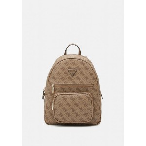 ゲス レディース バックパック・リュックサック バッグ BACKPACK - Rucksack - latte logo latte logo/beige