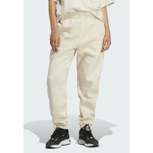 アディダスオリジナルス レディース カジュアルパンツ ボトムス ESSENTIALS JOGGER - Tracksuit bottoms - beige beige/white