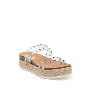 スティーブ マデン レディース サンダル シューズ Jaime Studded Sandal CLEAR