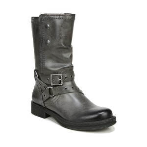 ゾディアック レディース ブーツ&レインブーツ シューズ Faith Mid Shaft Boots Dark Gray Faux Leather