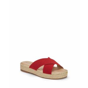 ラッキーブランド レディース サンダル シューズ Women's Gayte Espadrille Platform Slides Red