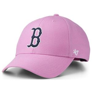 47ブランド メンズ 帽子 アクセサリー Boston Red Sox Pink Series Cap Rose