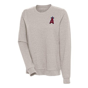 アンティグア レディース パーカー・スウェットシャツ アウター Los Angeles Angels Antigua Women's Action Crewneck Pullover Sweatshi