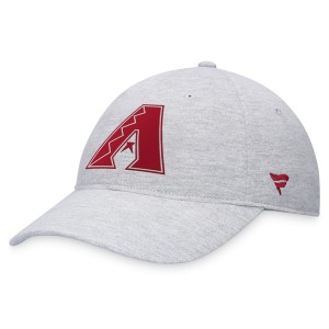 ファナティクス メンズ 帽子 アクセサリー Arizona Diamondbacks Fanatics Branded Logo Adjustable Hat Gray