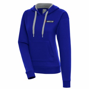 アンティグア レディース パーカー・スウェットシャツ アウター NASCAR Antigua Women's Victory Pullover Hoodie Royal