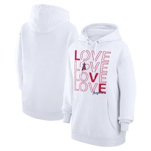 カールバンクス レディース パーカー・スウェットシャツ アウター Los Angeles Angels GIII 4Her by Carl Banks Women's Love Graphic Fl