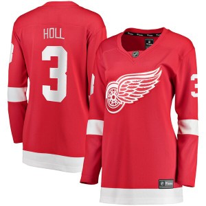 ファナティクス レディース Tシャツ トップス Justin Holl Detroit Red Wings Fanatics Branded Women's Home Breakaway Player Jersey R