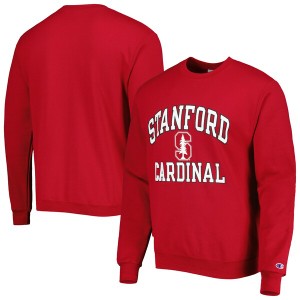 チャンピオン メンズ パーカー・スウェットシャツ アウター Stanford Cardinal Champion High Motor Pullover Sweatshirt Cardinal