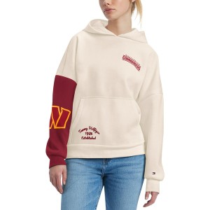 トミー ヒルフィガー レディース パーカー・スウェットシャツ アウター Washington Commanders Tommy Hilfiger Women's Harriet Pullover