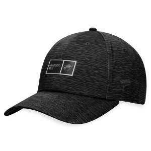 ファナティクス メンズ 帽子 アクセサリー Minnesota Wild Fanatics Branded Authentic Pro Road Adjustable Hat Black