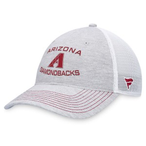 ファナティクス メンズ 帽子 アクセサリー Arizona Diamondbacks Fanatics Branded Trucker Adjustable Hat Gray