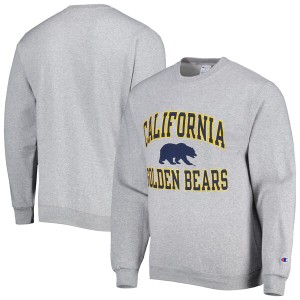 チャンピオン メンズ パーカー・スウェットシャツ アウター Cal Bears Champion High Motor Pullover Sweatshirt Heather Gray