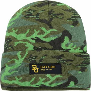 ナイキ メンズ 帽子 アクセサリー Baylor Bears Nike Veterans Day Cuffed Knit Hat Camo