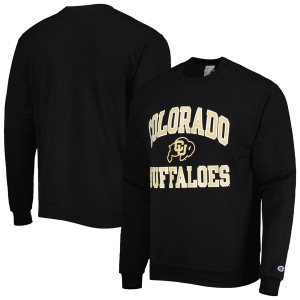 チャンピオン メンズ パーカー・スウェットシャツ アウター Colorado Buffaloes Champion High Motor Pullover Sweatshirt Black