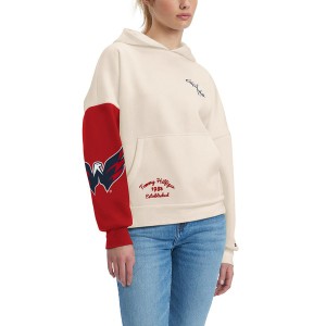 トミー ヒルフィガー レディース パーカー・スウェットシャツ アウター Washington Capitals Tommy Hilfiger Women's Harriet Pullover H