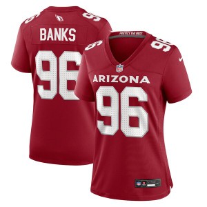 ナイキ レディース Tシャツ トップス Eric Banks Arizona Cardinals Nike Women's  Game Jersey Cardinal