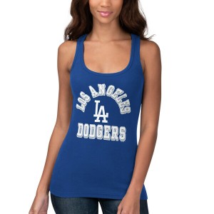 カールバンクス レディース Tシャツ トップス Los Angeles Dodgers GIII 4Her by Carl Banks Women's PreSeason Tank Top Royal